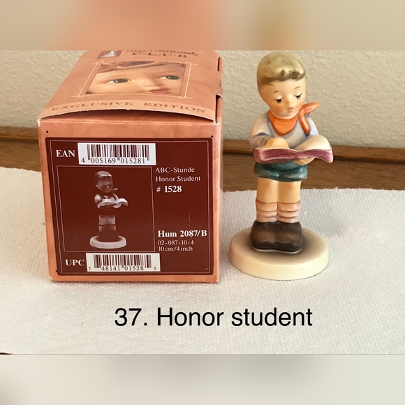 ABC Stunde Honor Student Vintage Goebel Hummel 2087/B 1999 - Picture 1 of 13